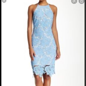 Blue Lace Dress